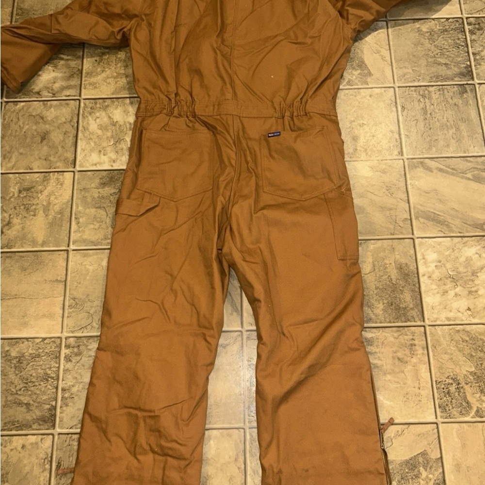 Walls Brown Work Wear Jacket, XL, has spots. See all pictures, great condition - Picture 10 of 15